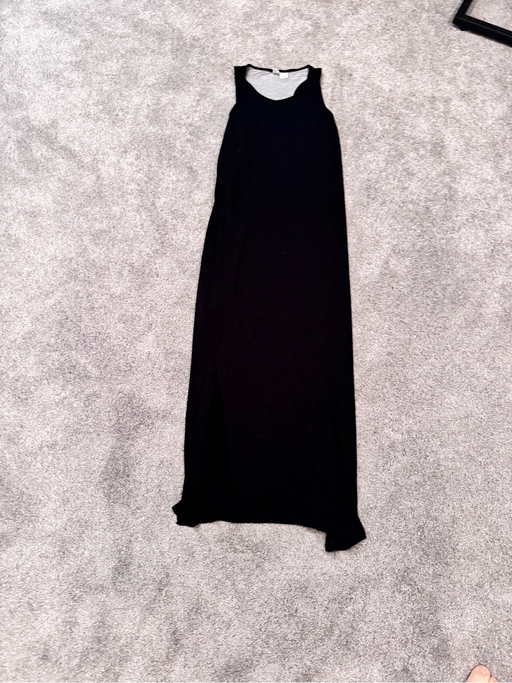 Black Sleeveless Maxi Dress - Classic Women's Dress